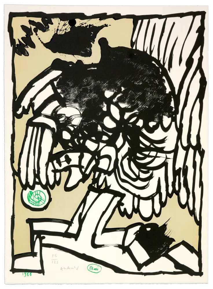 Lithografie Alechinsky - Trois