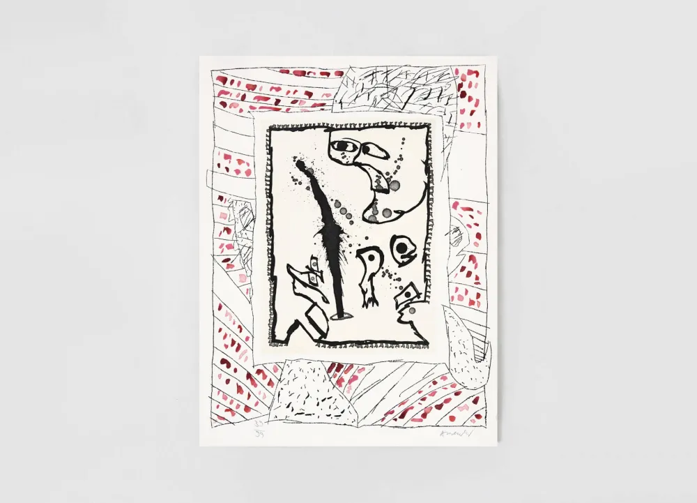 Gravure Alechinsky - Troll