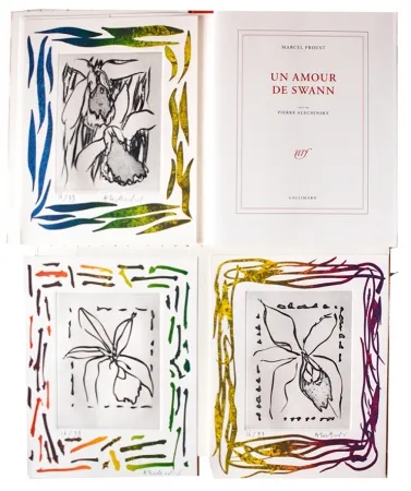 Geïllustreerd Boek Alechinsky - Un amour de Swann