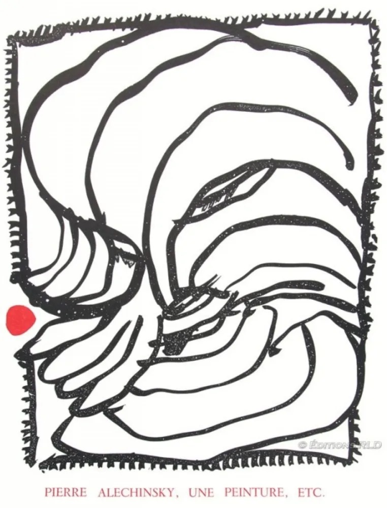 Geen Techniek Alechinsky - Une peinture etc...