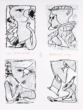 Lithografie Alechinsky - Untitled 