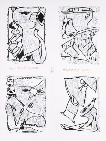Lithografie Alechinsky - Untitled 