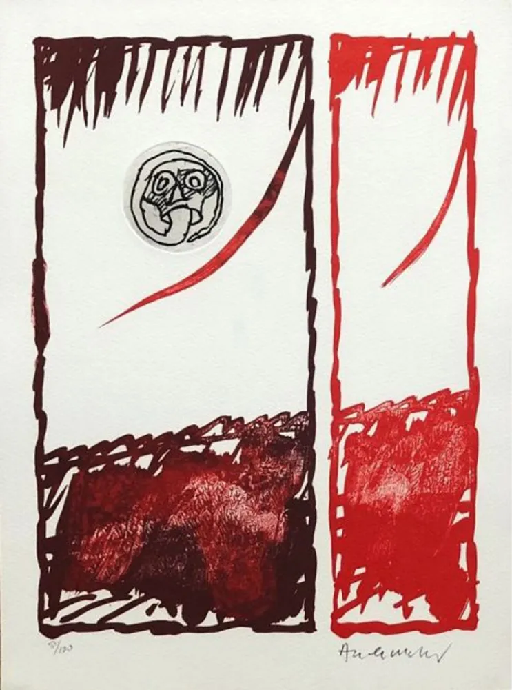 Ets Alechinsky - '' Vaccillations ''