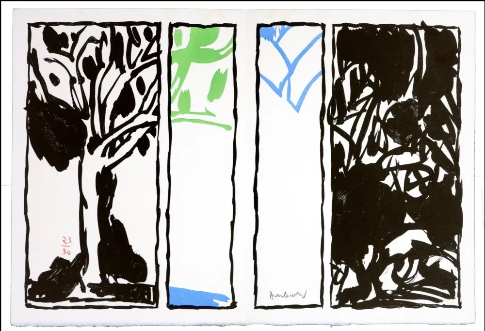 Lithografie Alechinsky - Vaccillations