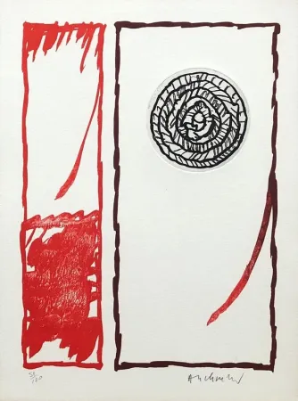 Ets Alechinsky - '' Vaccillations II ''