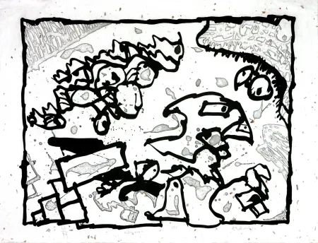 Ets Alechinsky - Vibrions