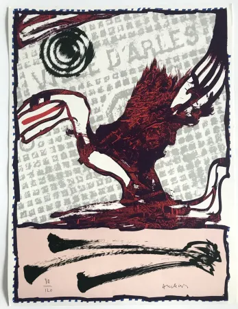 Lithografie Alechinsky - Ville d'Arles