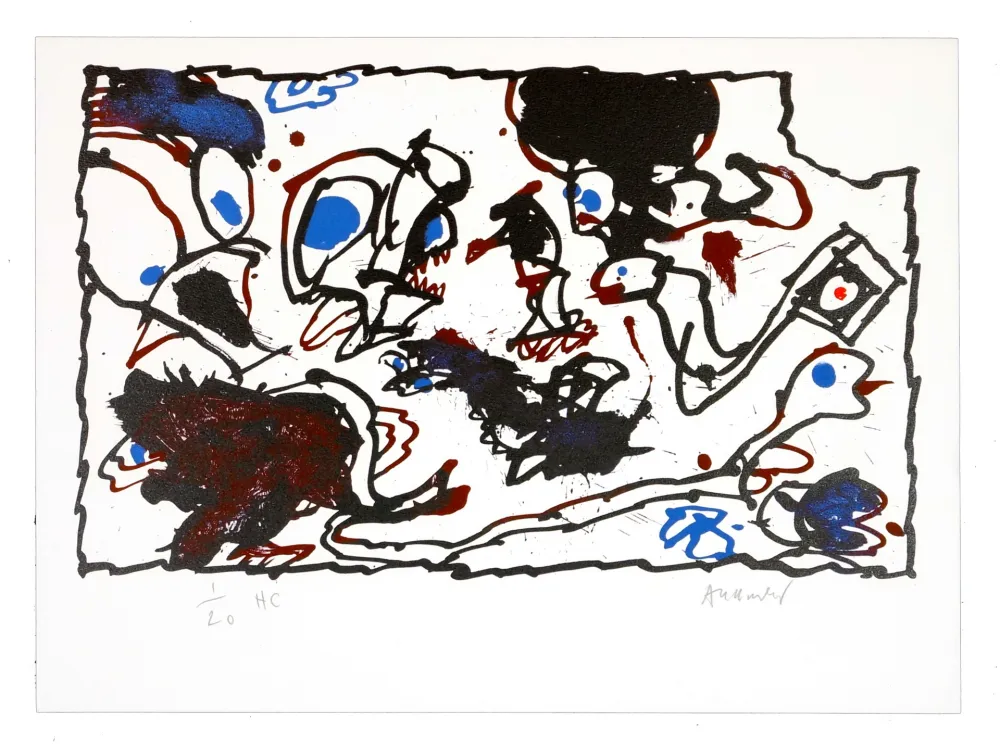 Lithografie Alechinsky - Vivier