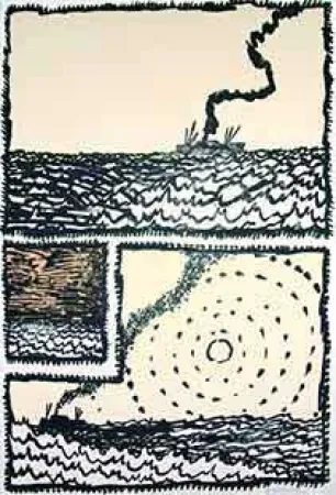 Lithografie Alechinsky - Volturno 1