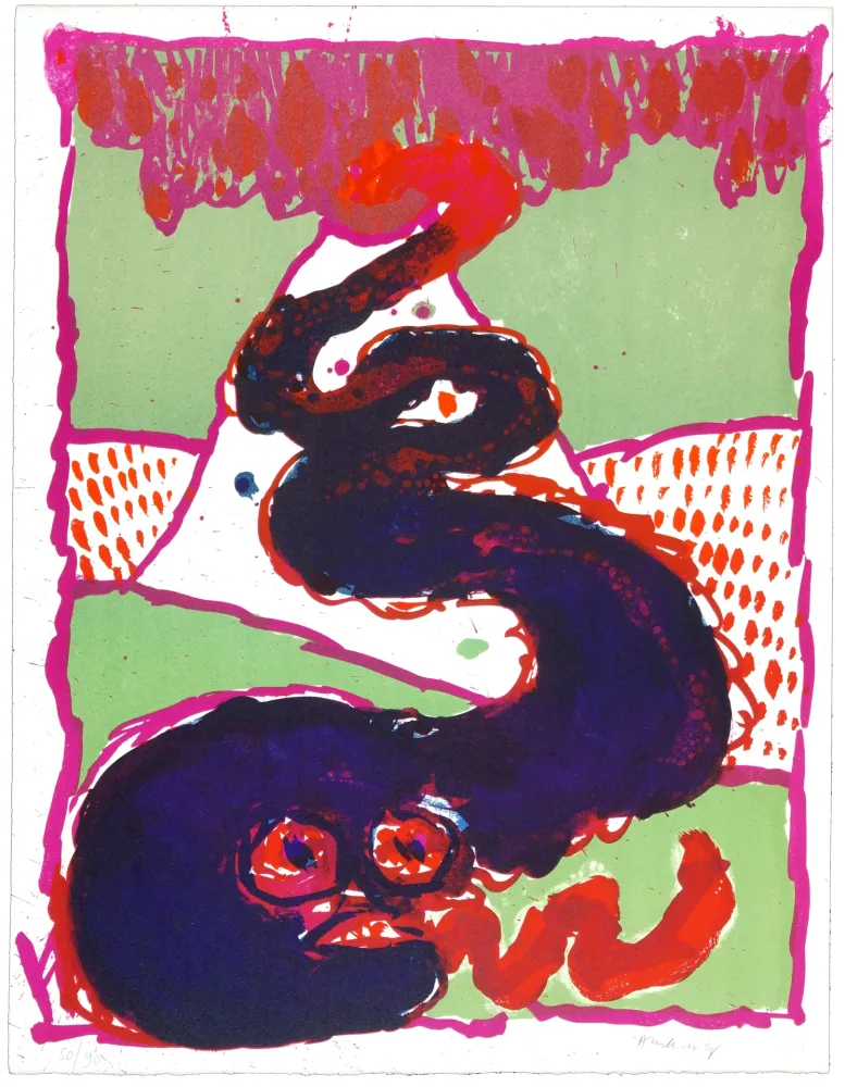 Lithografie Alechinsky - Vulcanalogies I