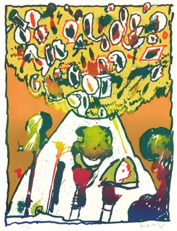 Lithografie Alechinsky - Vulcanologies