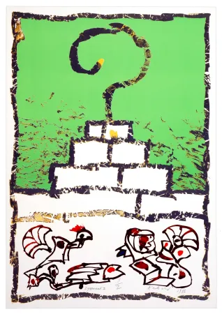 Lithografie Alechinsky - Zyggourat I