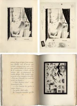 Geïllustreerd Boek Alexeïeff - Nicolai Gogol : JOURNAL D'UN FOU (1927).