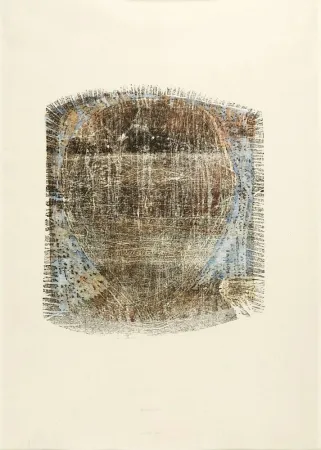 Houtsnede Altenbourg - Der gelöschte Blick