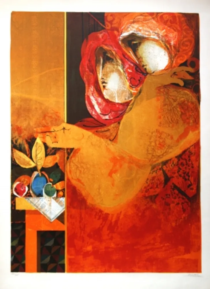 Ets En Aquatint Alvar -  	 Intimations sur La Vie