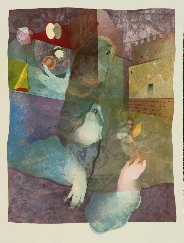 Zeefdruk Alvar - LES FADES DE BENDORMIENES