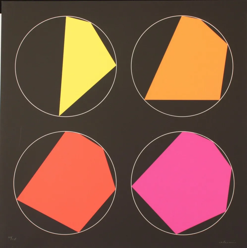 Zeefdruk Alviani - PROGRESSIVI ISCRITTI NEL CERCHIO