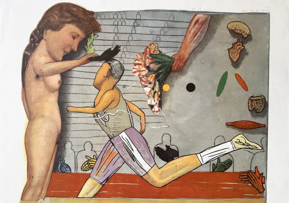 Lithografie Andrea - Olympics, 1992