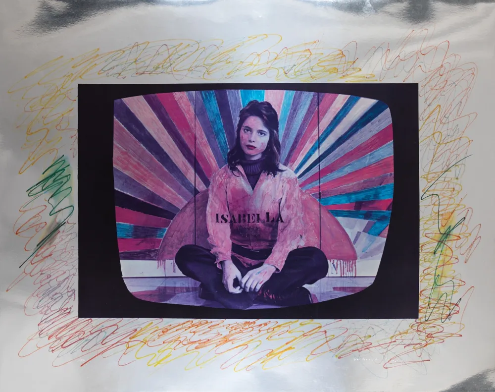 Zeefdruk Angeli - Isabella Rossellini