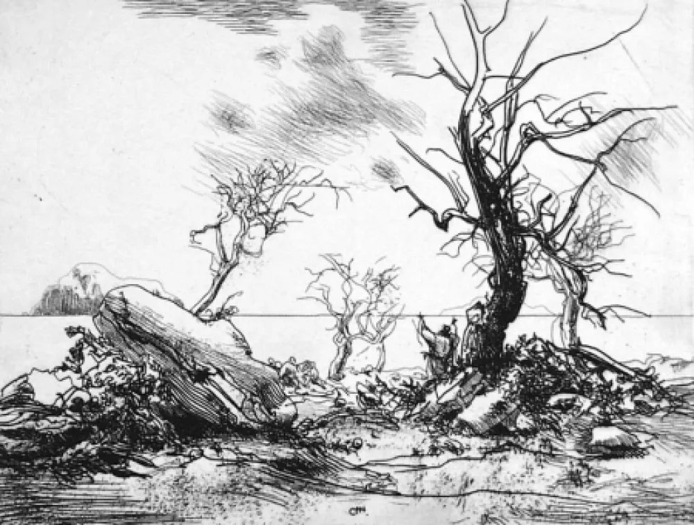 Ets Annigoni - Paesaggio