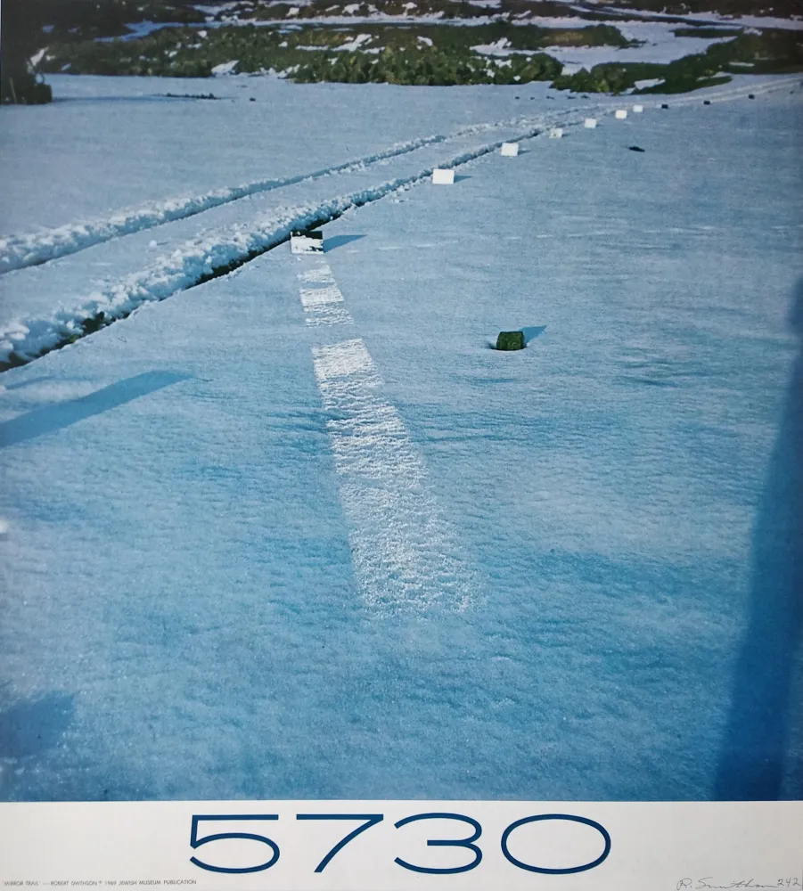 Offset Anonyme - Smithson, Robert.  „5730“. 