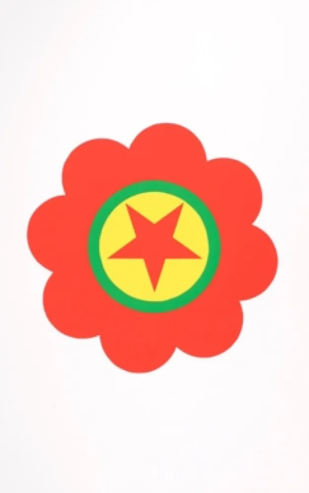 Zeefdruk Apfelbaum - The Kurdistan's worker party