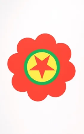 Zeefdruk Apfelbaum - The Kurdistan's worker party