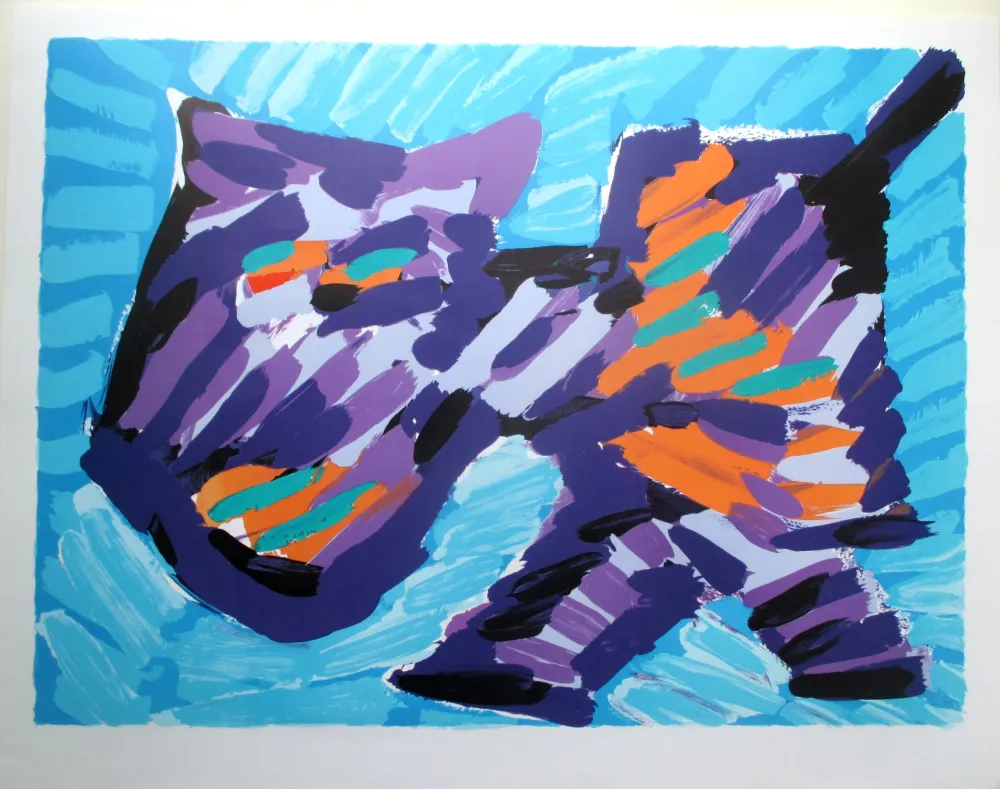 Lithografie Appel - Cats