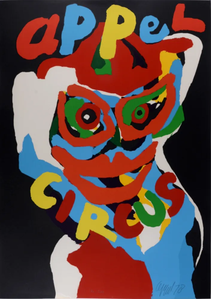 Lithografie Appel - Circus, 1978 - Hand-signed!