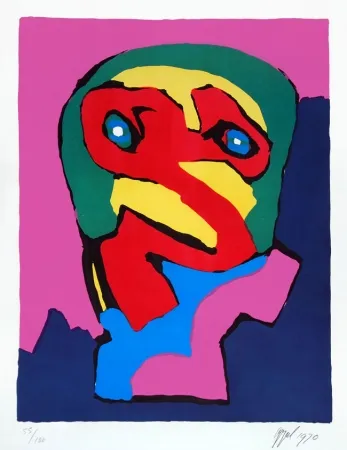 Lithografie Appel - Composition I