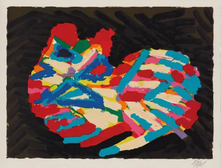 Lithografie Appel - House Cat