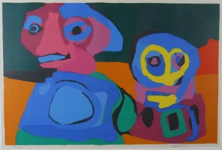 Zeefdruk Appel - Looking Into the Infinite