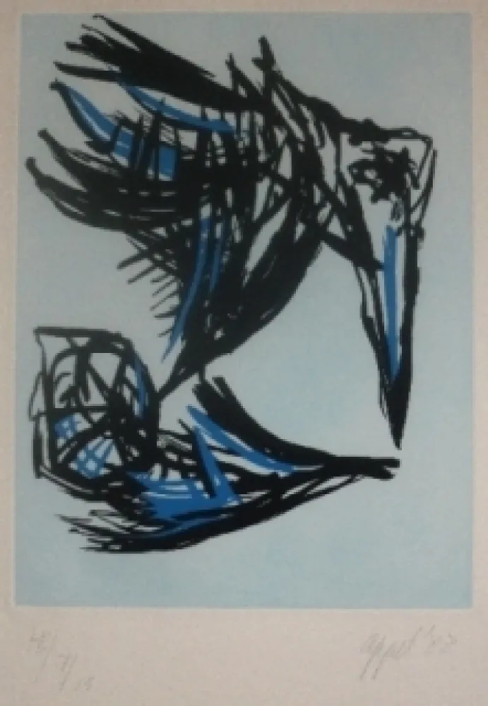 Ets En Aquatint Appel -  Los parajeros