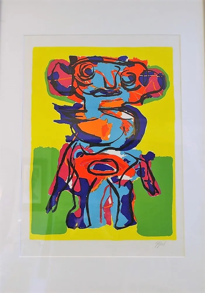 Lithografie Appel - Personnage