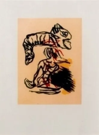 Ets En Aquatint Appel - Salto Sobre La Cabeza