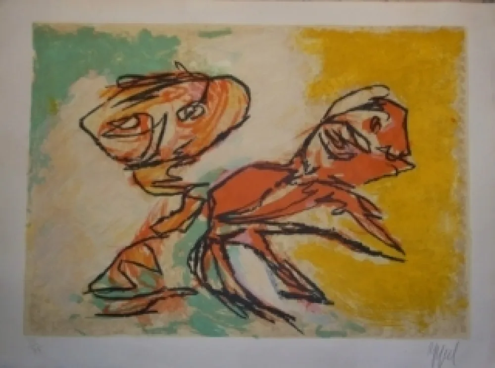 Lithografie Appel - Sans titre