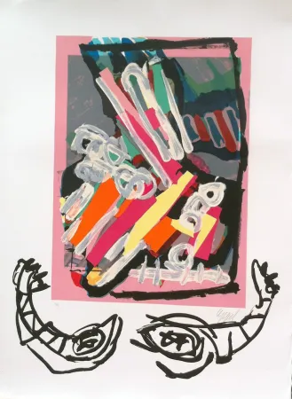 Lithografie Appel - Tantrika 4 