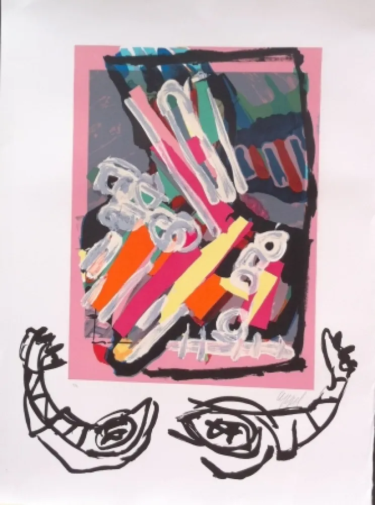 Lithografie Appel - Tantrika 4