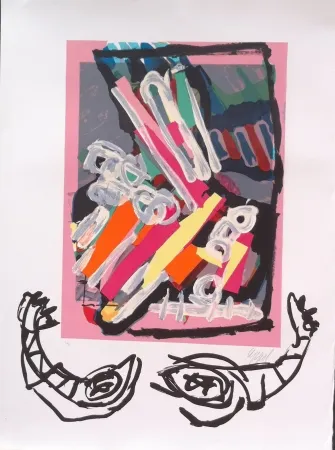 Lithografie Appel - Tantrika 4