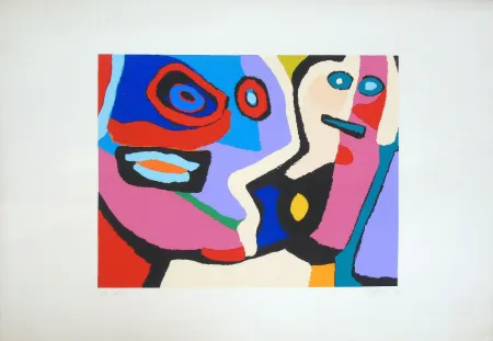 Zeefdruk Appel - Untitled