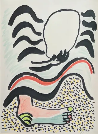 Lithografie Appel - UNTITLED (FROM TANTRIKA 1)