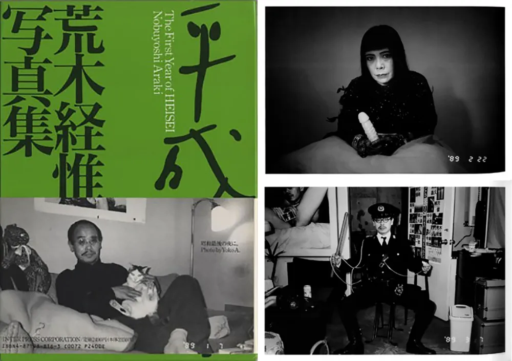 Geïllustreerd Boek Araki - THE FIRST YEAR OF HEISEI. 