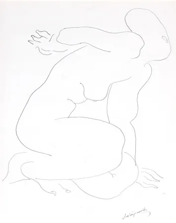 Geen Techniek Archipenko - Untitled Study