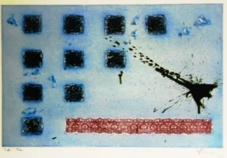 Ets En Aquatint Argimon - Randa rosa