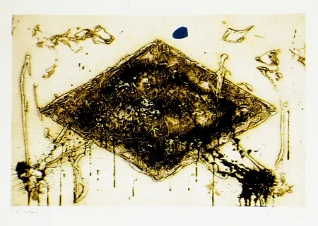 Ets En Aquatint Argimon - Romb