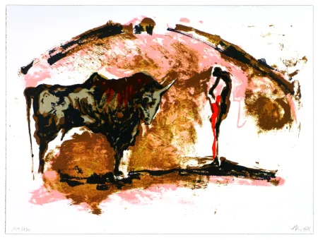 Lithografie Arickx - La lidia d’Aricks 1