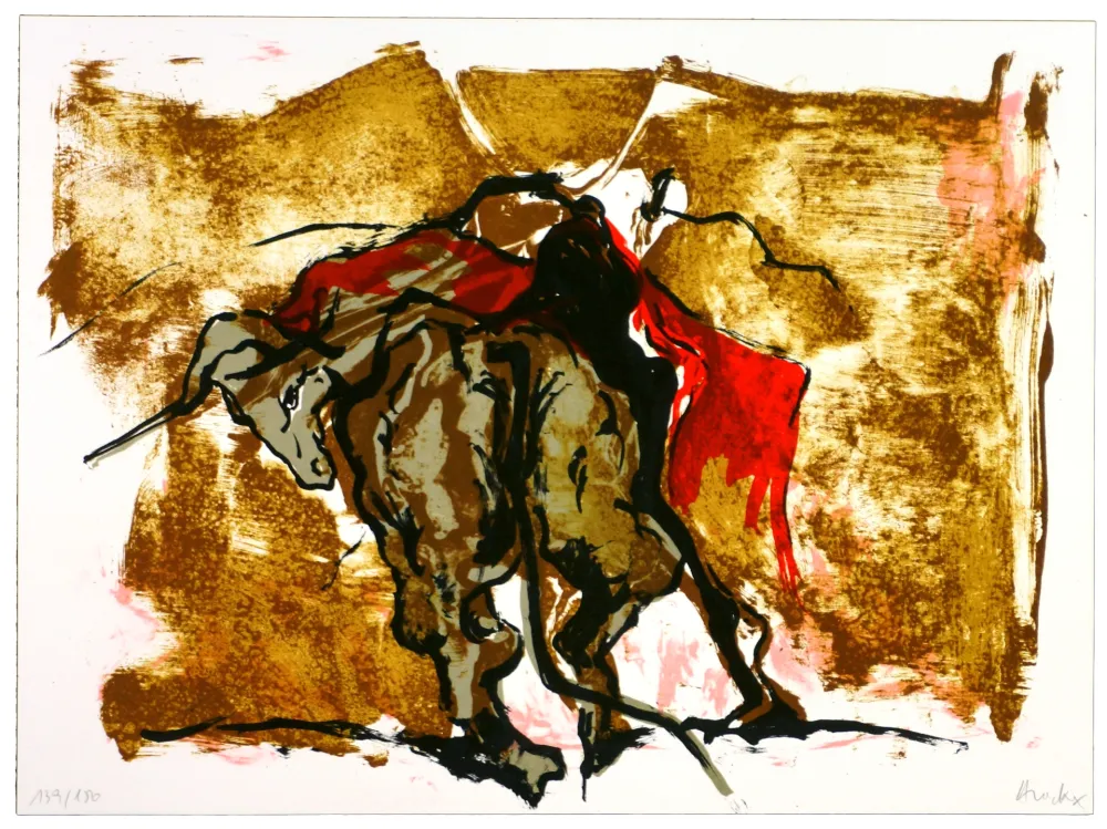 Lithografie Arickx - La lidia d’Aricks 10