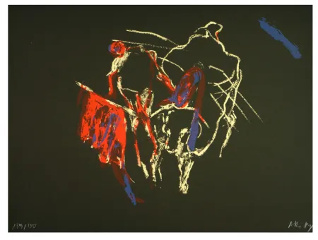 Lithografie Arickx - La lidia d’Aricks 3