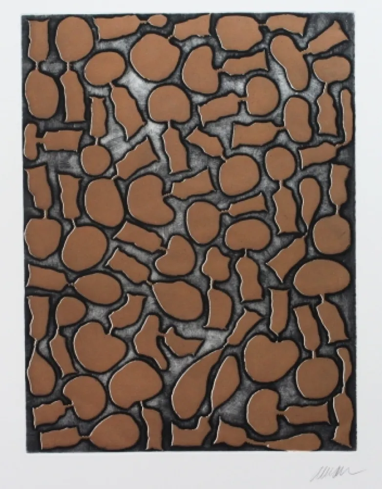 Aquatint Arman - Bonjour Max Ernst