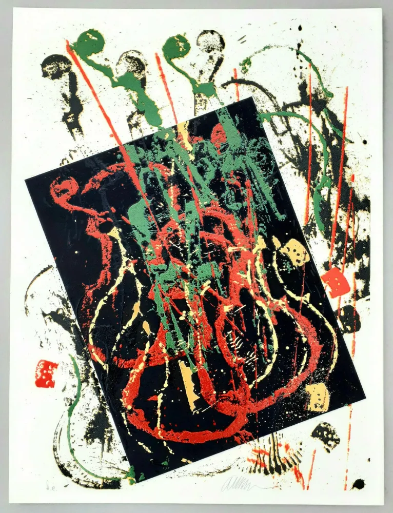 Zeefdruk Arman - Composizione